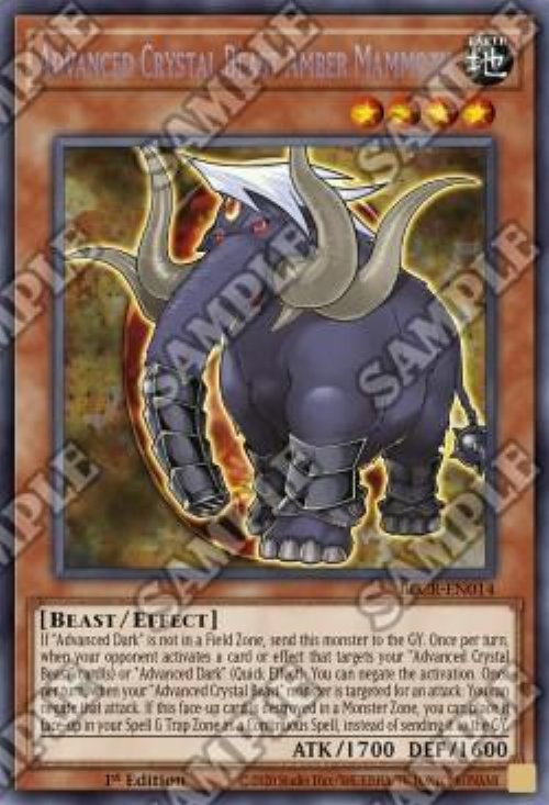 Advanced Crystal Beast Amber Mammoth