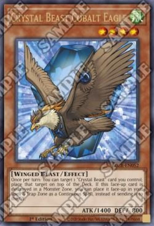 Crystal Beast Cobalt Eagle