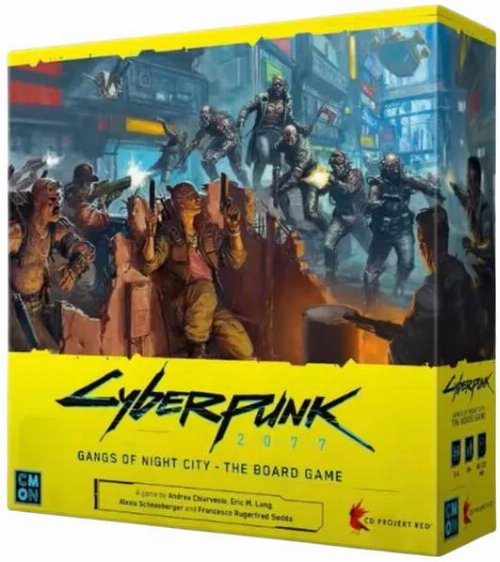 Board Game Cyberpunk 2077: Gangs of Night
City