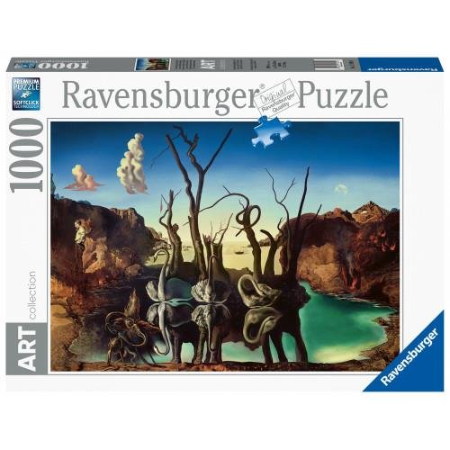Puzzle 1000 pieces - ART Series: Dali Swans
Reflecting Elephants