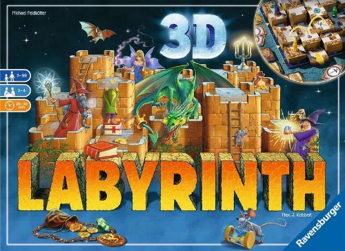 Επιτραπέζιο Παιχνίδι 3D Labyrinth