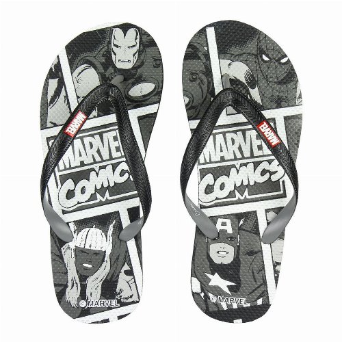 Marvel - Comics Premium Flip Flops (Size
40)