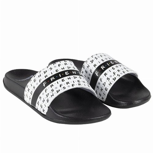 Friends - Logo Pool Flip Flops (Size
37)