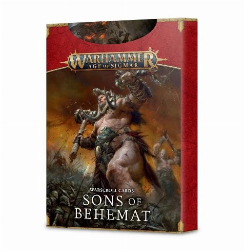 Warhammer Age of Sigmar - Warscroll Cards: Sons of
Behemat