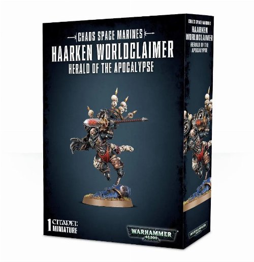 Warhammer 40000 - Chaos Space Marines: Haarken
Worldclaimer, Herald of the Apocalypse