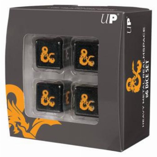 Σετ Ζάρια - Dungeons and Dragons: Realmspace Heavy
Metal D6 Dice Set