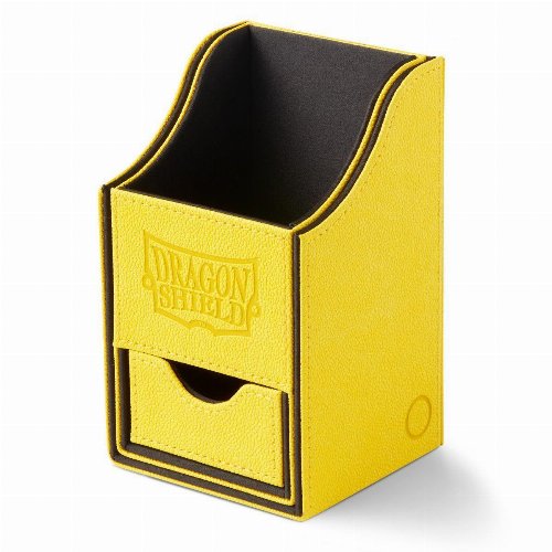 Dragon Shield Nest+ Box 100 - Yellow with
Black