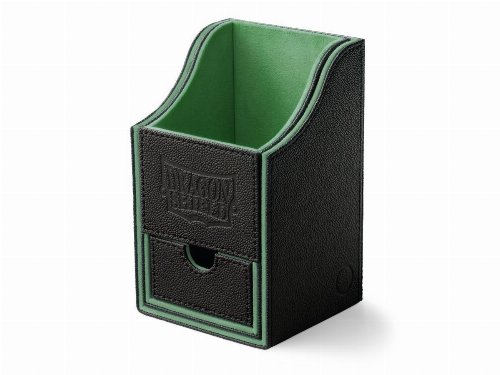 Dragon Shield Nest+ Box 100 - Black with
Green