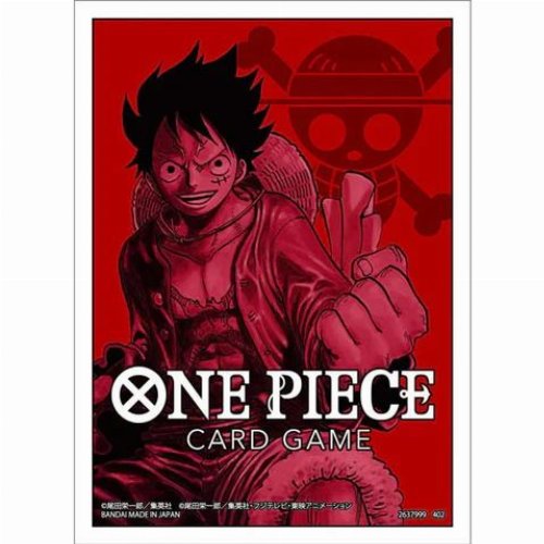 Bandai Card Sleeves 70ct - One Piece Card Game: Straw
Hat Crew