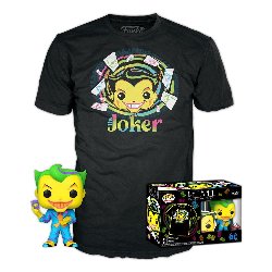 Funko Box: DC Comics - Joker (Black Light) Funko
POP! with T-Shirt (S)