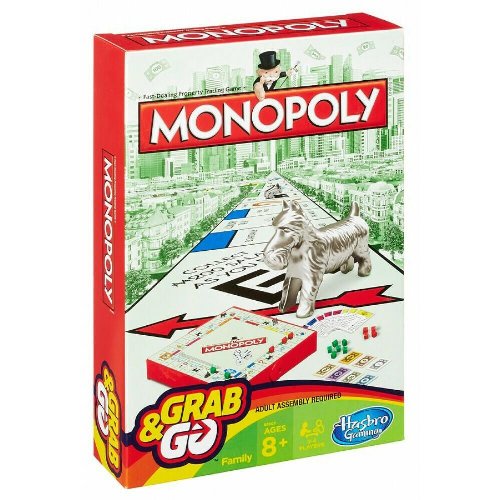 Board Game Monopoly: Grab &
Go