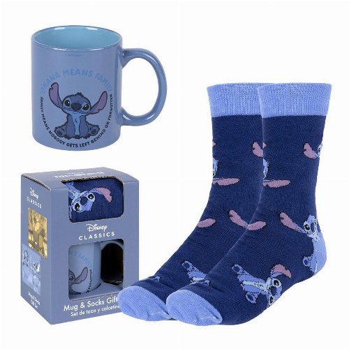 Disney - Stitch Gift Set (Mug & Socks
40-46)