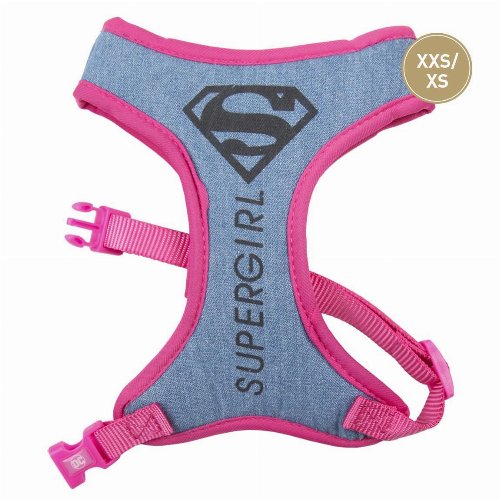 DC Comics - Supergirl Pet Harness (Chest Length:
29-41cm)