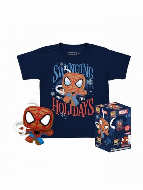 Funko Box: Marvel - Gingerbread Spider-Man
Pocket POP! with T-Shirt (M-Kids)