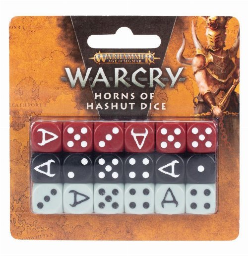 Warhammer Age of Sigmar: Warcry - Horns of
Hashut Dice Pack