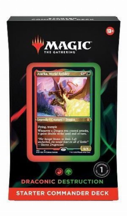 Magic the Gathering - Commander Starter Deck (Draconic
Destruction)