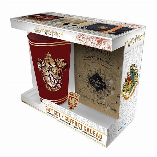 Harry Potter - Gryffindor Σετ Δώρου (Glass, Notebook,
Pin)