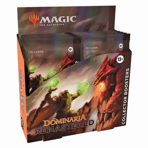 Magic the Gathering Collector Booster Box (12
boosters) - Dominaria Remastered