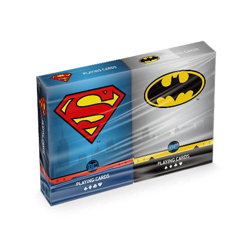 DC Comics - Batman & Superman 2-Pack Playing
Cards