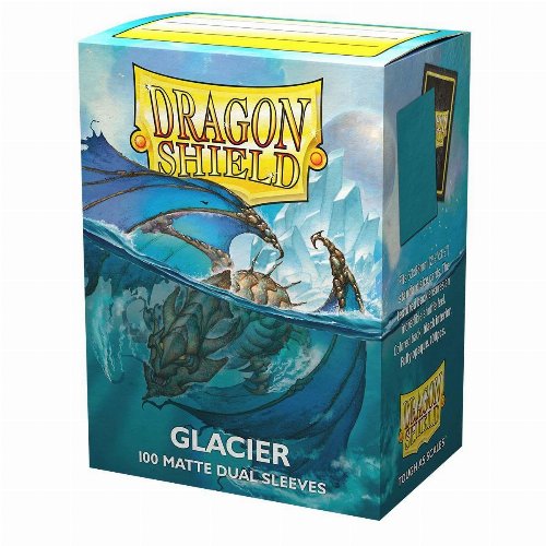 Dragon Shield Sleeves Standard Size - Matte Dual
Glacier (100 Sleeves)