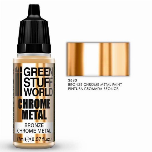 Green Stuff World Metallic Paint - Chrome Bronze Χρώμα
Μοντελισμού (17ml)