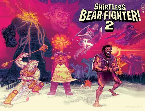 Τεύχος Κόμικ Shirtless Bear Fighter 2 #4 (OF 7) Cover
B