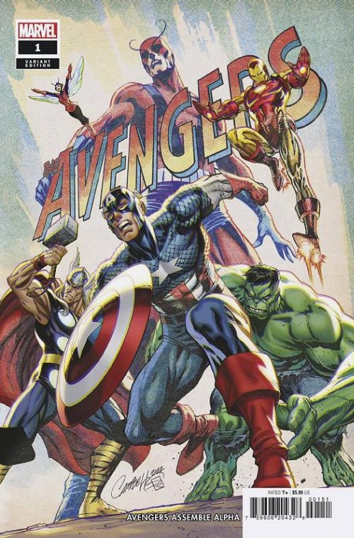Avengers Assemble Alpha #1 JS Campbell
Anniversary Variant Cover