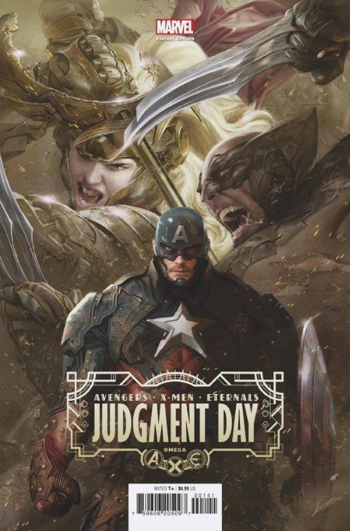 AXE Judgment Day Omega #1 Lozano Variant
Cover