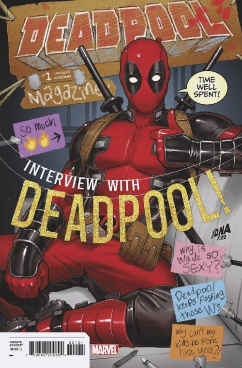 Τεύχος Κόμικ Deadpool #01 Nakayama Variant
Cover