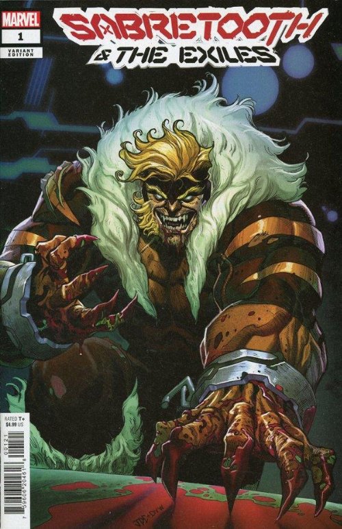 Τεύχος Κόμικ Sabretooth And Exiles #1 (OF 5) Cassara
Variant Cover