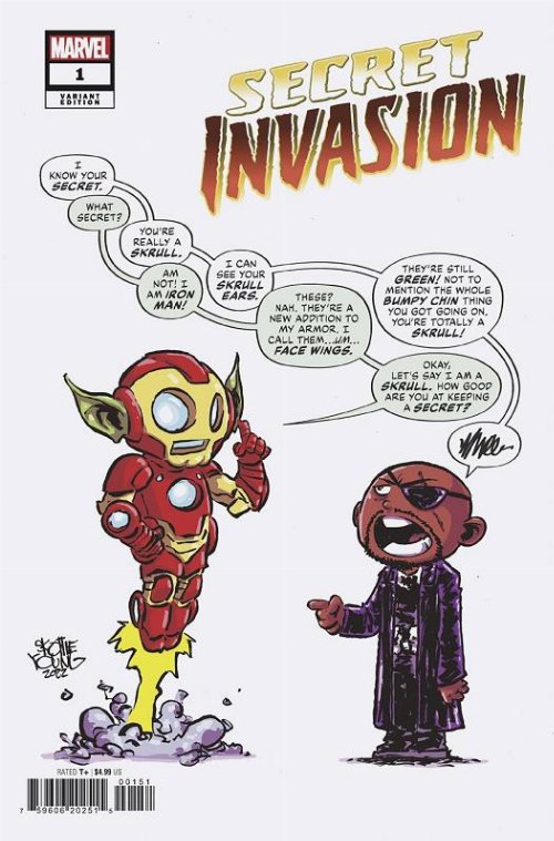 Τεύχος Κόμικ Secret Invasion #1 (OF 5) Young Variant
Cover