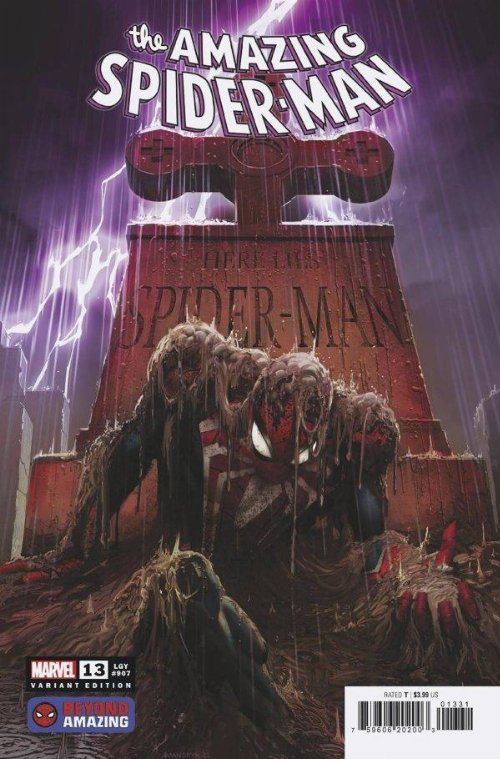 The Amazing Spider-Man #13 Mandryk Beyond Amazing
Spider-Man Variant Cover