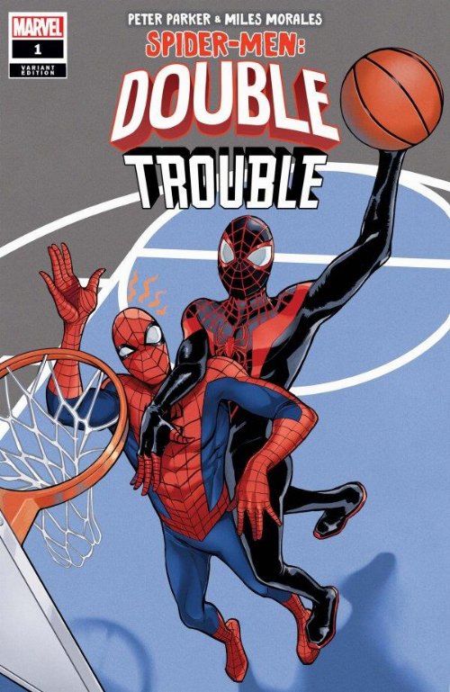 Τεύχος Κόμικ Peter Parker & Miles Morales
Spider-Men Double Trouble #1 (OF 4) Jones Variant
Cover
