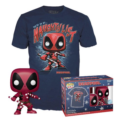 Συλλεκτικό Funko Box: Marvel - Deadpool with Canes
POP! με T-Shirt