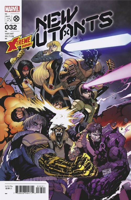 New Mutants #32 Sandoval X-Treme MARVEL Variant
Cover