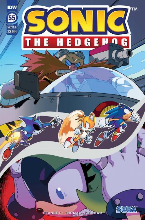 Τεύχος Κόμικ Sonic The Hedgehog #55