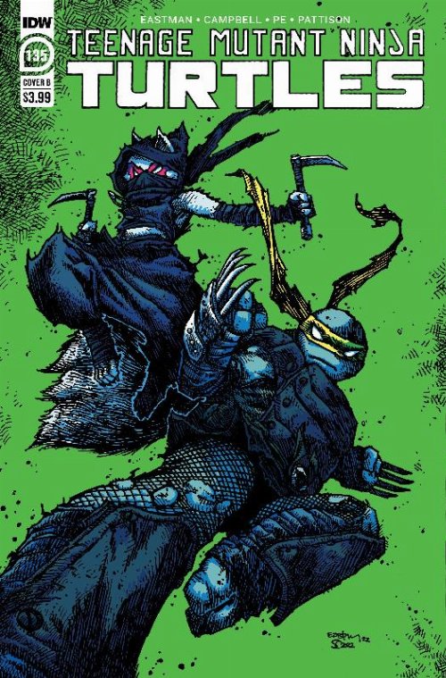 Τεύχος Κόμικ Teenage Mutant Ninja Turtles #135 Cover
B