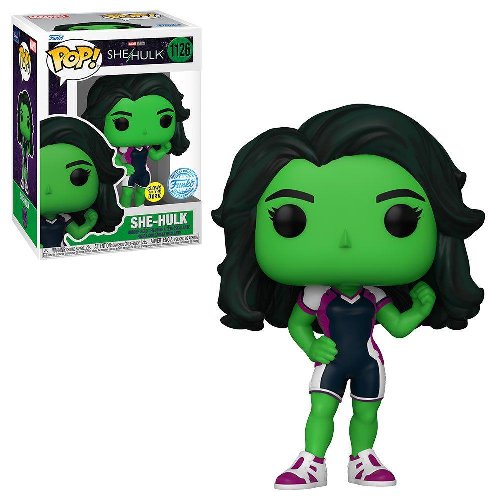 Figure Funko POP! Marvel: She-Hulk - She-Hulk
(GITD) #1126 (Exclusive)
