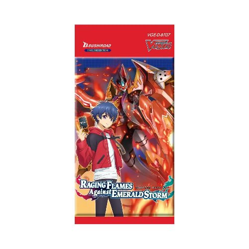 Cardfight!! Vanguard Booster - D-BT07: Raging Flames
Against Emerald Storm