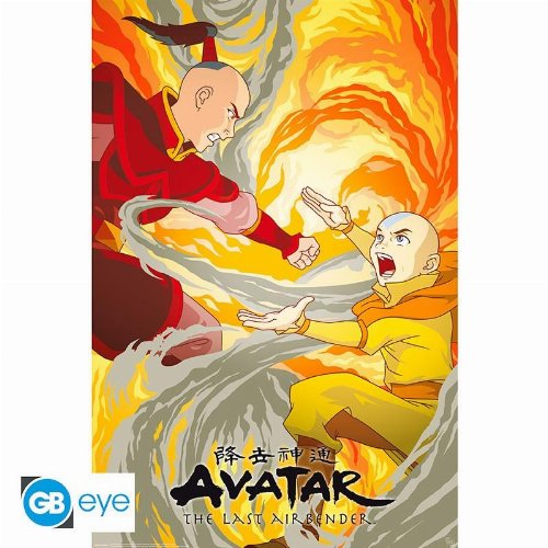 Avatar - Aang vs Zuko Αυθεντική Αφίσα
(92x61cm)