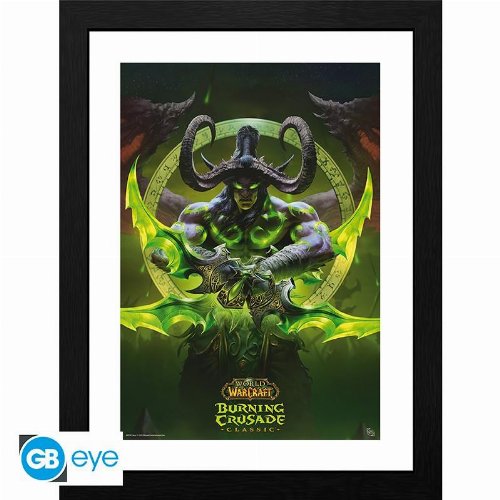 World of Warcraft - Illidan Αφίσα σε Κορνίζα
(31x41cm)