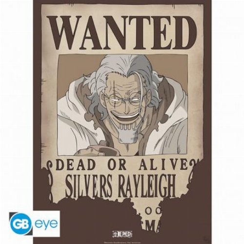 One Piece - Wanted Rayleigh Αυθεντική Αφίσα
(52x38cm)