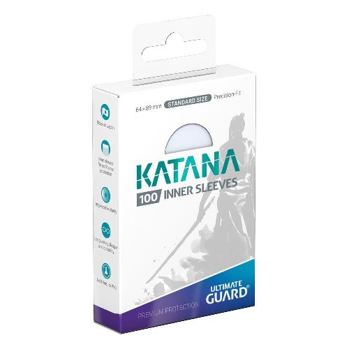 Ultimate Guard Katana Inner Sleeves Standard Size
100ct - Clear