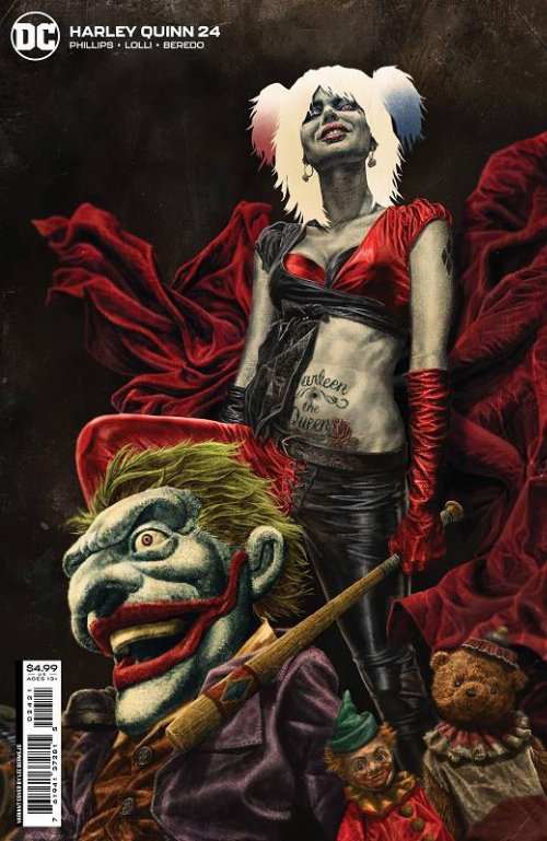 Τεύχος Κόμικ Harley Quinn #24 Lee Bermejo Card Stock
Variant Cover B