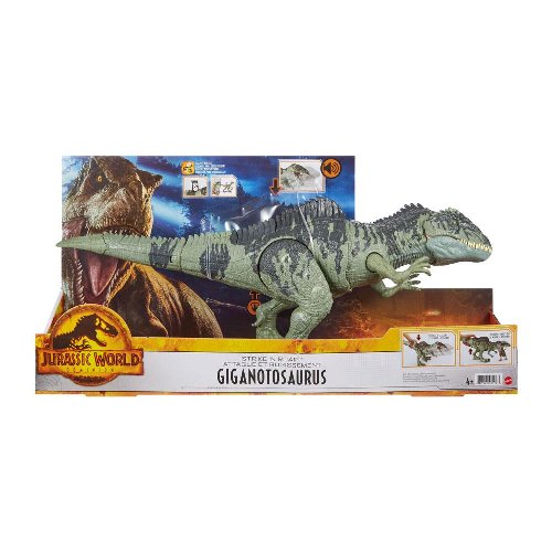 Jurassic World: Dominion - Strike 'n Roar
Giganotosaurus Φιγούρα Δράσης (55cm)