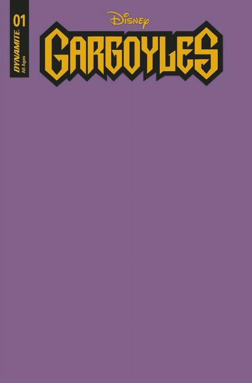 Gargoyles #01 Cover G Purple Blank Cover
G