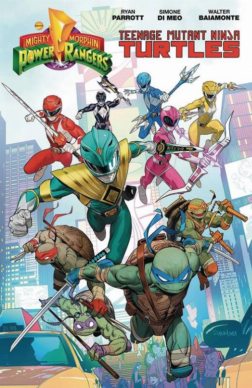 Εικονογραφημένος Τόμος Power Rangers Teenage Mutant
Ninja Turtles TP