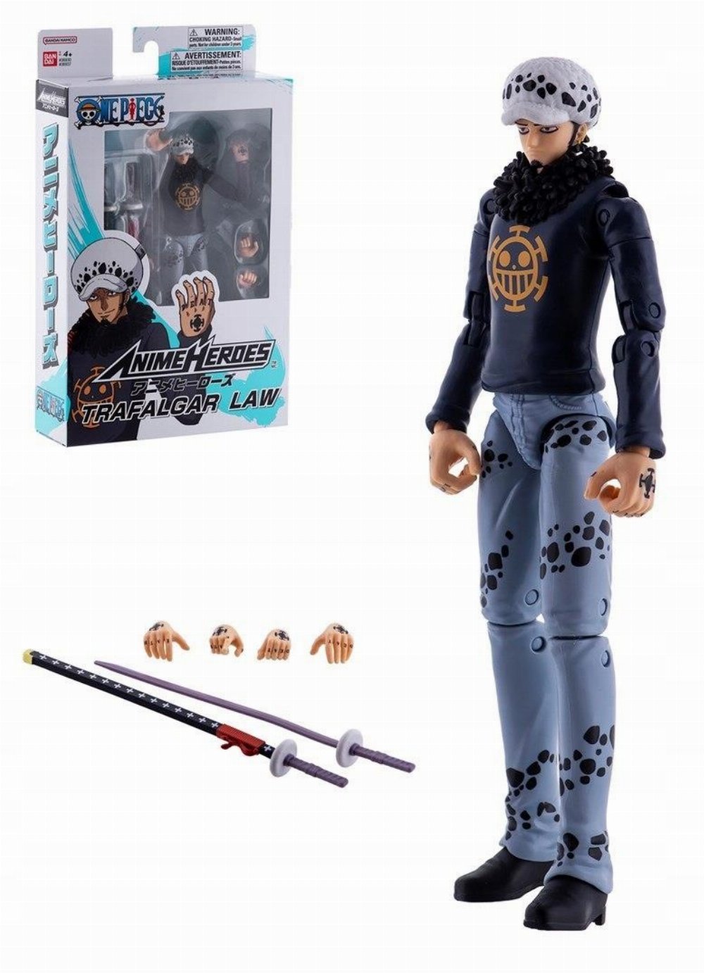 Bandai America Adds One Piece Figures to Anime Heroes Line - The Toy Book
