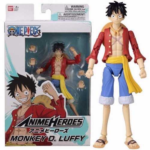 One Piece: Anime Heroes - Monkey D. Luffy Action Figure (16cm) 