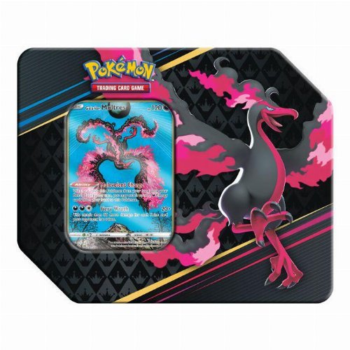 Pokemon TCG - Crown Zenith - Galarian Moltres 7"
Tin